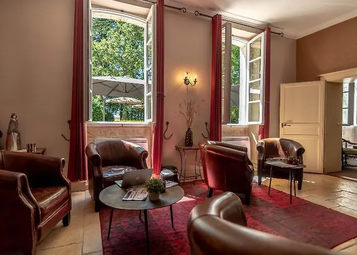 Chateau De L'hoste 酒店 圣博泽伊